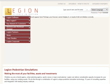Tablet Screenshot of legion.com