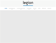 Tablet Screenshot of legion.de
