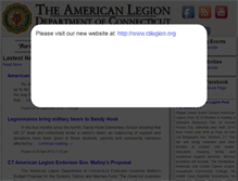 Tablet Screenshot of ct.legion.org