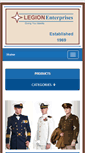 Mobile Screenshot of legion.com.pk